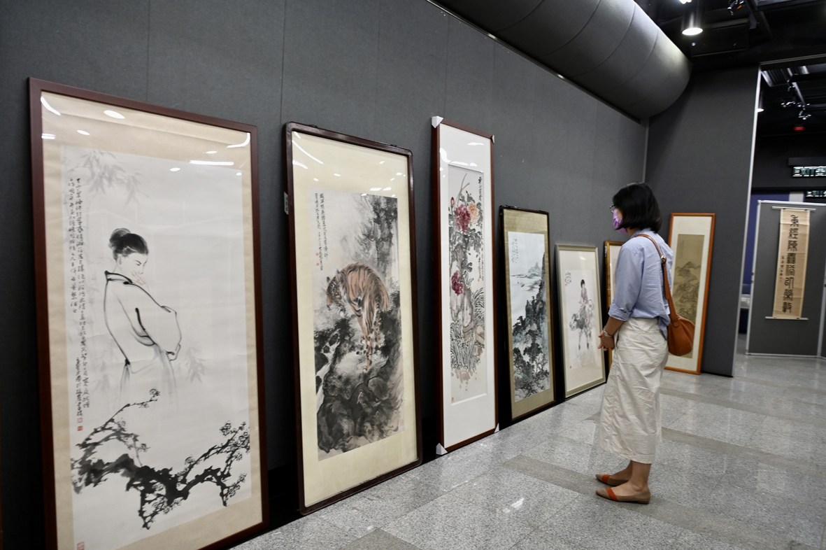 逾160件名家书画精品亮相香港春风万里书画展-澳洲网